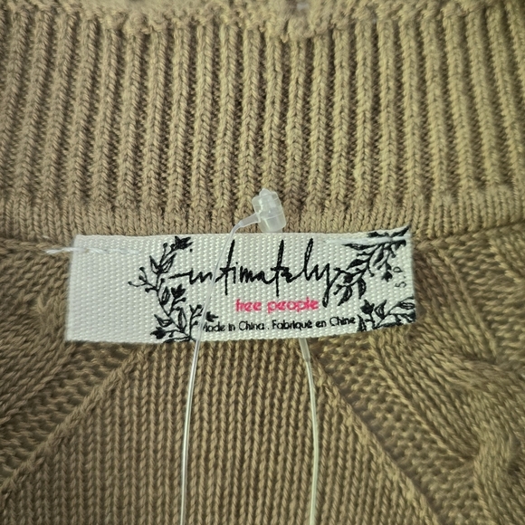 NWT Free People Revolve Winter Warmer Solid Bodysuit in Tropical Nut Small - Picture 6 of 9